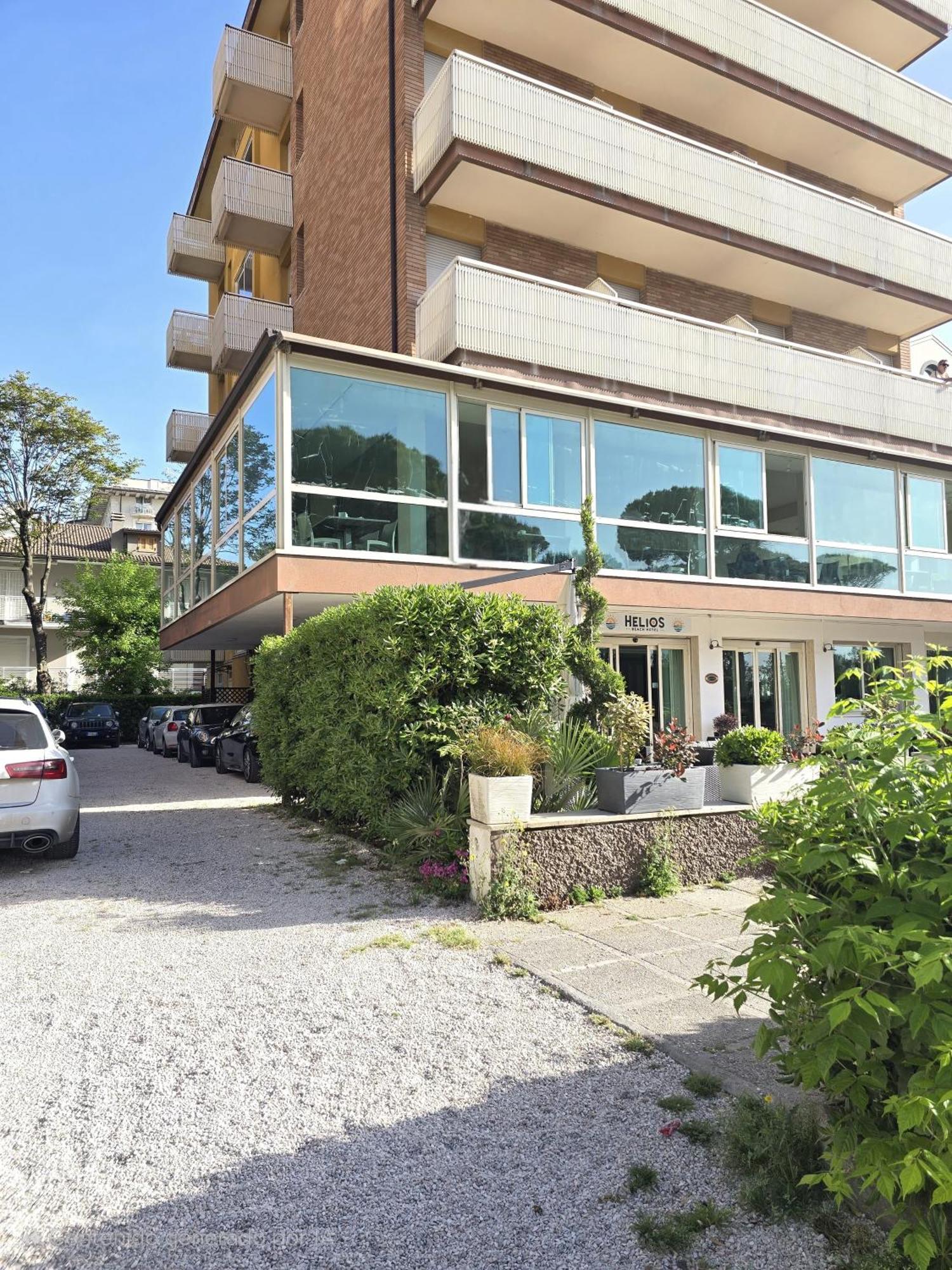 Hotel Helios Beach Milano Marittima Buitenkant foto